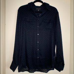 Banana Republic Sheer Blouse